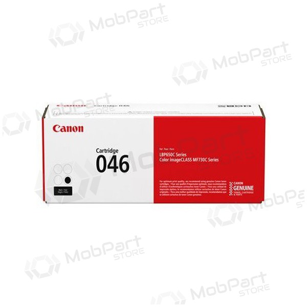 Canon CRG 046 (1250C002), black toner cartridge for laser printers, 2200 pages.