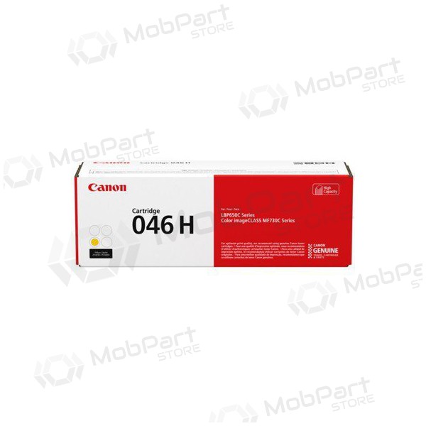Canon CRG 046 HC (1251C002), yellow cartridge for laser printers, 5000 pages