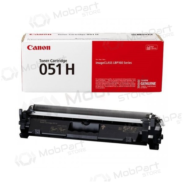 Canon CRG 051H (2169C002) Black Toner Cartridge for Laser Printers, 4100 Pages