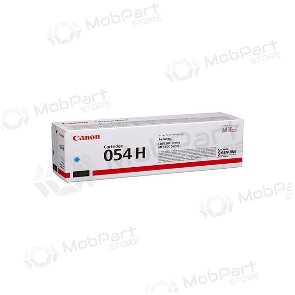 Canon CRG 054H (3027C002) sky blue cartridge for laser printers, 2300 pages.