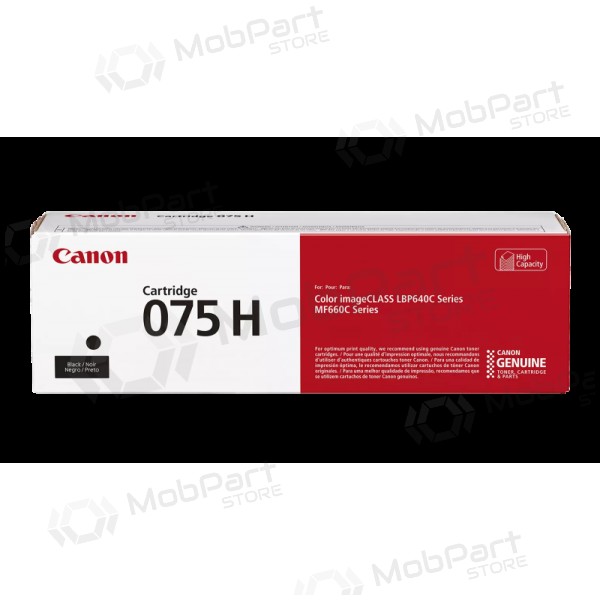 Canon CRG 075H BK (6369C002) Laser cartridge, Black