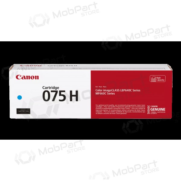 Canon CRG 075H C (6368C002) Laser cartridge, Cyan