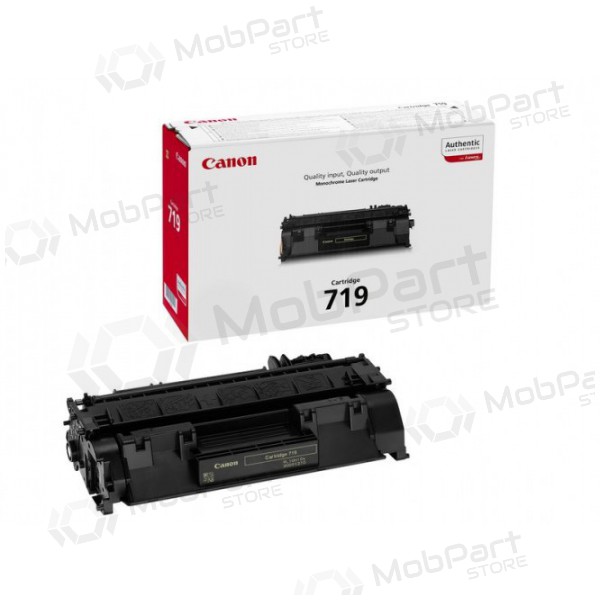Canon CRG 719 (3479B002) black cartridge for laser printers, 2100 pages. Canon CRG 719 (3479B002) black cartridge for laser printers, 2100 pages.