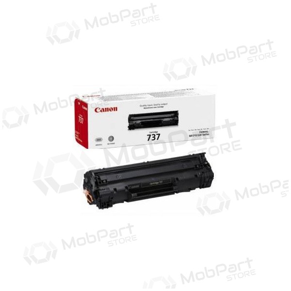 Canon CRG 737 (9435B002) black laser printer cartridge, 2100 pages