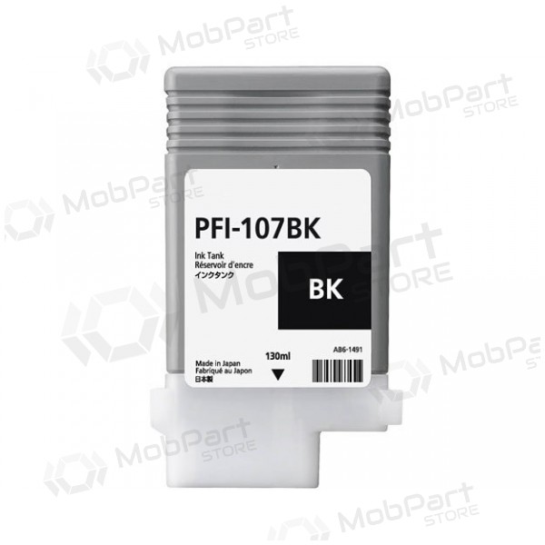 Canon PFI-107BK (6705B001) Ink cartridge, Black - SPEC