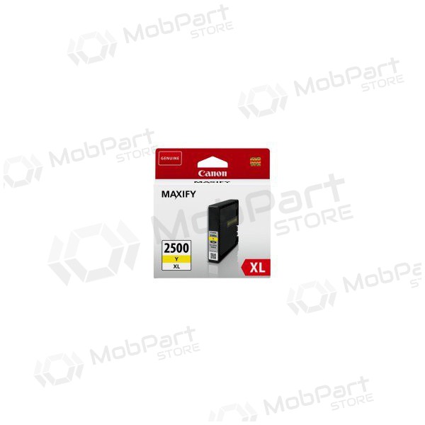 Canon PGI2500 XL (9267B001), yellow cartridge for inkjet printers