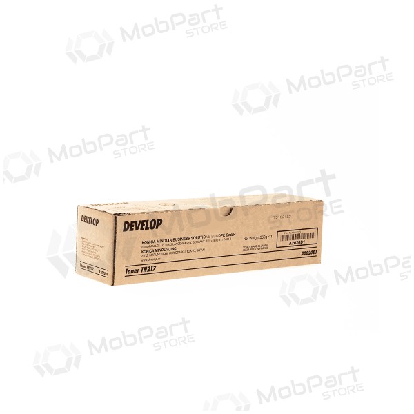 Develop TN217 (A2020D1) laser cartridge, black