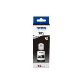 Epson 105 EcoTank (C13T00Q140) ink refill bottle, black