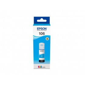 Epson 106 (C13T00R240) Cyan Ink Cartridge, 70 ml