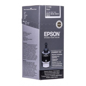 Epson Pigment Bottle (C13T77414A), black cartridge for inkjet printers