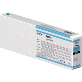Epson T55K5 (C13T55K500) 700 ml Ink cartridge, Light Cyan