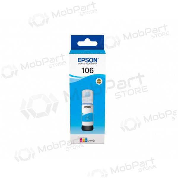 Epson 106 (C13T00R240) Cyan Ink Cartridge, 70 ml