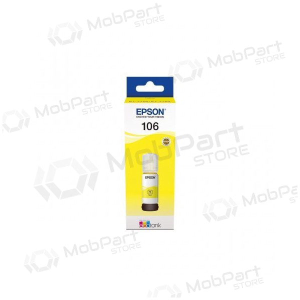 Epson 106 (C13T00R440), Yellow Inkjet Cartridge, 70 ml