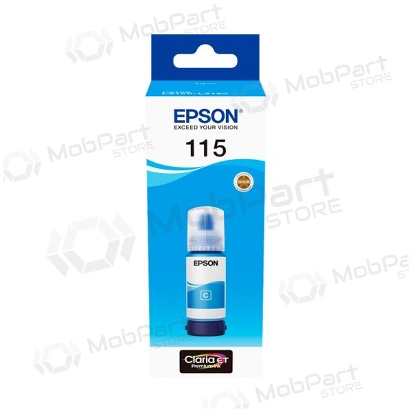 Epson 115 EcoTank (C13T07D24A) Ink refill bottle, Cyan