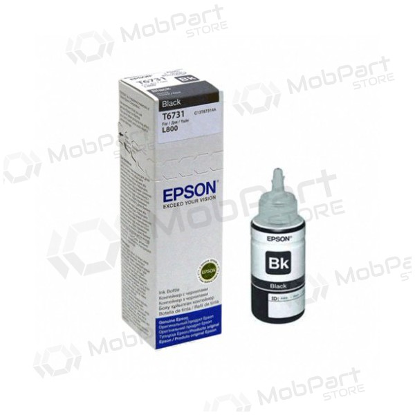 Epson (C13T67314A), black cartridge for inkjet printers