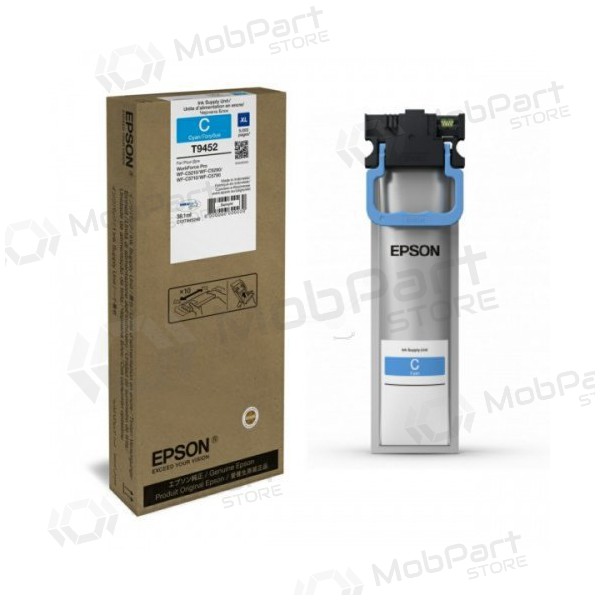 Epson XL (C13T945240) Cyan Ink Cartridge for Inkjet Printers, 5000 Pages