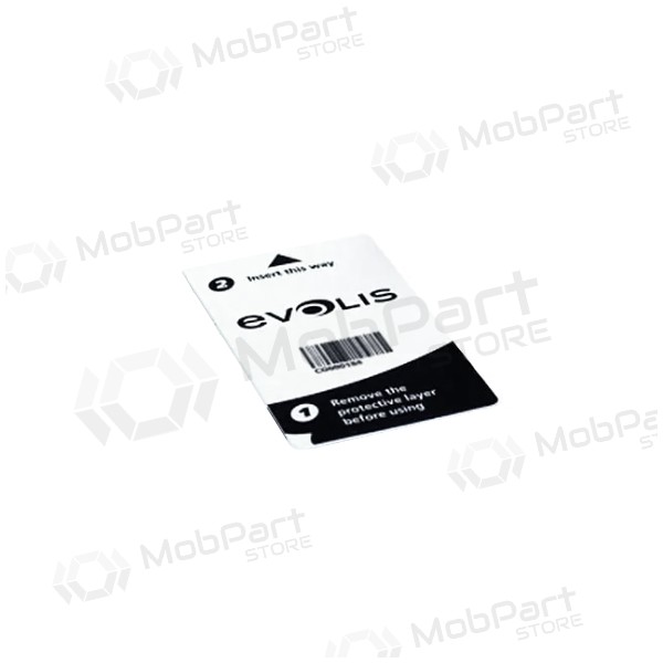Evolis ACL003a-01 Zenius Primacy Adhesive Cleaning Card Single