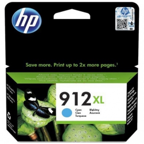 HP (3YL81AE, 912XL), cyan cartridge for inkjet printers, 825 pages
