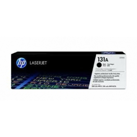 HP 131A (CF210A) Black Toner Cartridge for Laser Printers, 1520 Pages.
