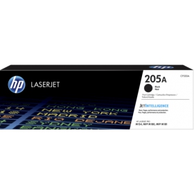 HP 205A (CF530A) Black Toner Cartridge for Laser Printers, 1100 Pages