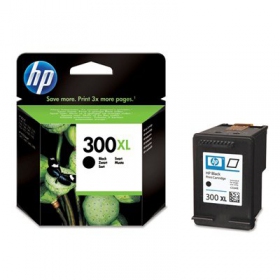 HP No.300 XL (CC641EE), black cartridge for inkjet printers, 600 pages.