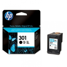 HP No.301 (CH561EE), black cartridge for inkjet printers, 190 pages.