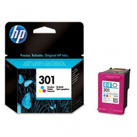 HP No.301 (CH562EE), trispalvė cartridge for inkjet printers, 165 pages.