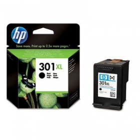 HP No.301 XL (CH563EE), black cartridge for inkjet printers, 480 pages.