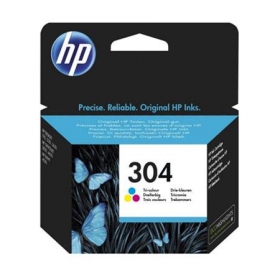 HP No.304 (N9K05AE), trispalvė cartridge for inkjet printers, 100 pages.