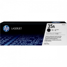 HP No.35A (CB435A), black cartridge for laser printers, 1500 pages.