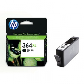 HP No.364 XL (CN684EE) (alt : CB321EE), black cartridge for inkjet printers, 550 pages.