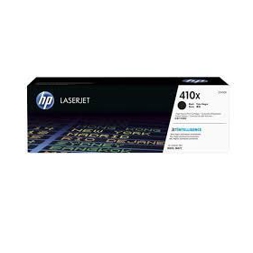 HP No.410X HC (CF410X), black cartridge for laser printers, 6500 pages.