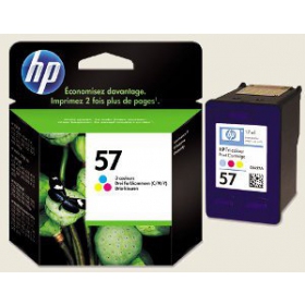 HP No.57 (C6657AE), trispalvė cartridge for inkjet printers, 500 pages.