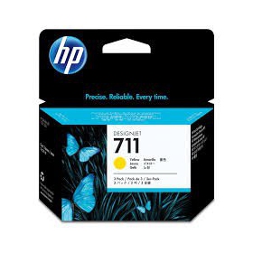 HP No.711 (CZ136A), yellow cartridge for inkjet printers
