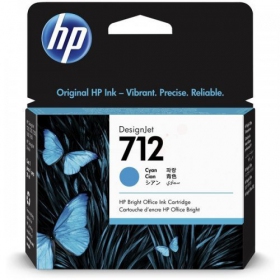 HP No.712 (3ED67A), blue cartridge Rašaliniams spausdintuvams, 29ml.