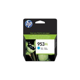 - HP No.953 XL (F6U16AE), cyan cartridge for inkjet printers, 1600 pages.
