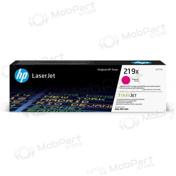 HP 219X (W2193X) Laser cartridge, Magenta