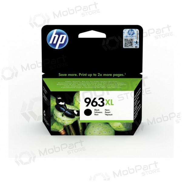 HP (3JA30AE, 963XL), black cartridge for inkjet printers, 2000 pages