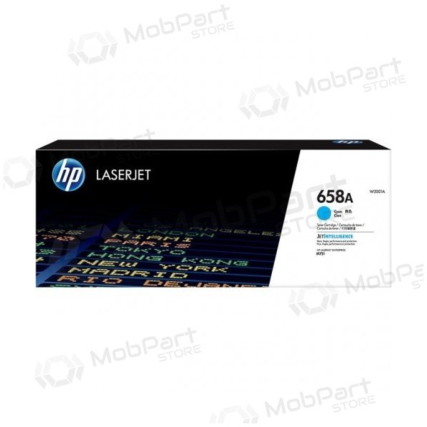 HP 658A (W2001A) Laser cartridge, Cyan