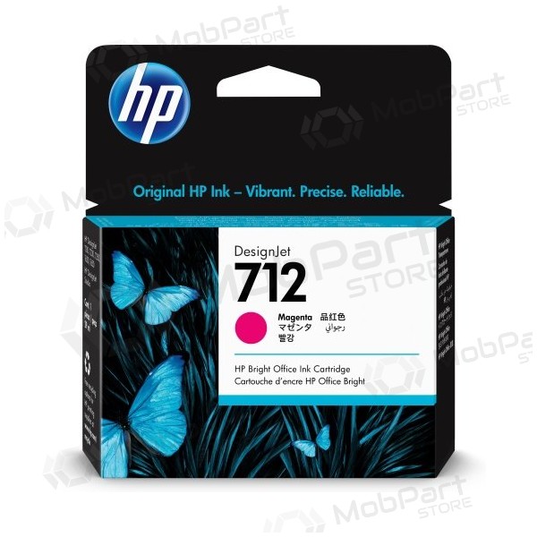 HP 712 (3ED68A) Ink cartridge, Magenta (SPEC)