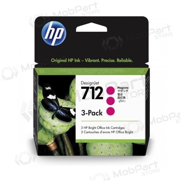 HP 712 (3ED78A) Ink cartridge, Magenta (SPEC)