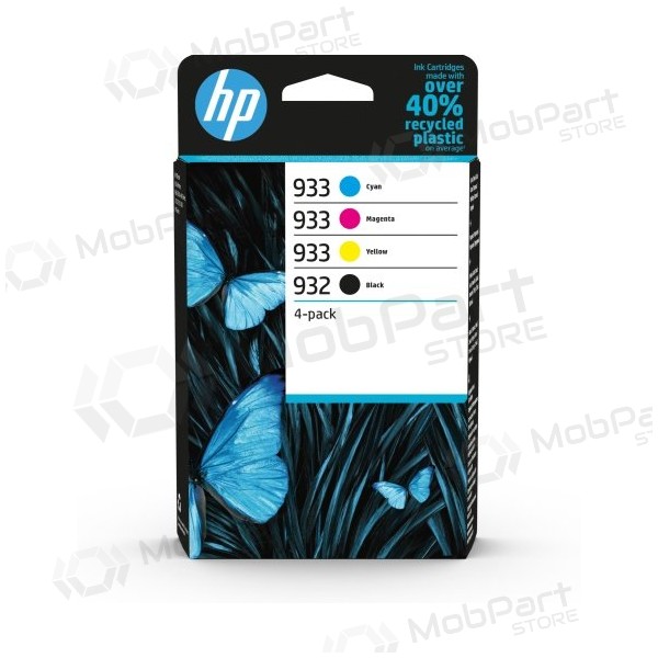 HP 932/933 4-pack (6ZC71AE) Ink cartridge set, BK/C/M/Y