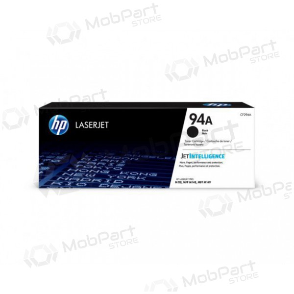 HP 94A (CF294A) Black Toner Cartridge for Laser Printers, 1200 Page Yield