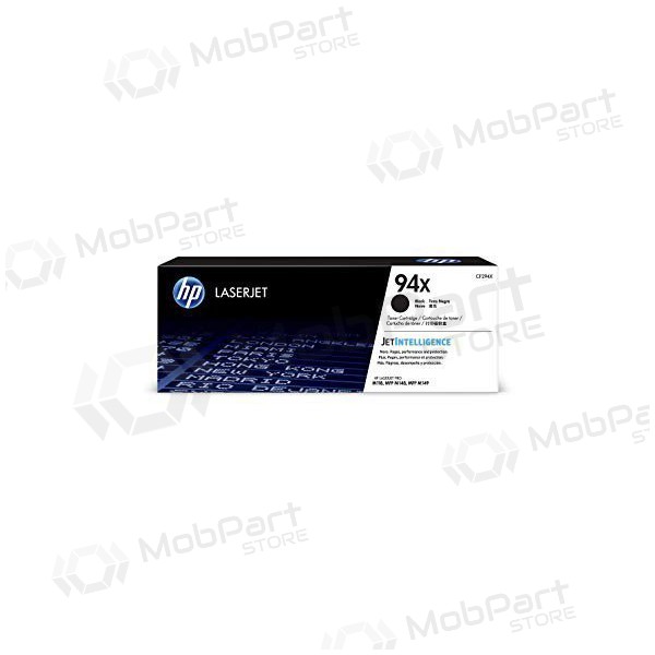 HP 94X (CF294X) Black Toner Cartridge for Laser Printers, 2800 Pages