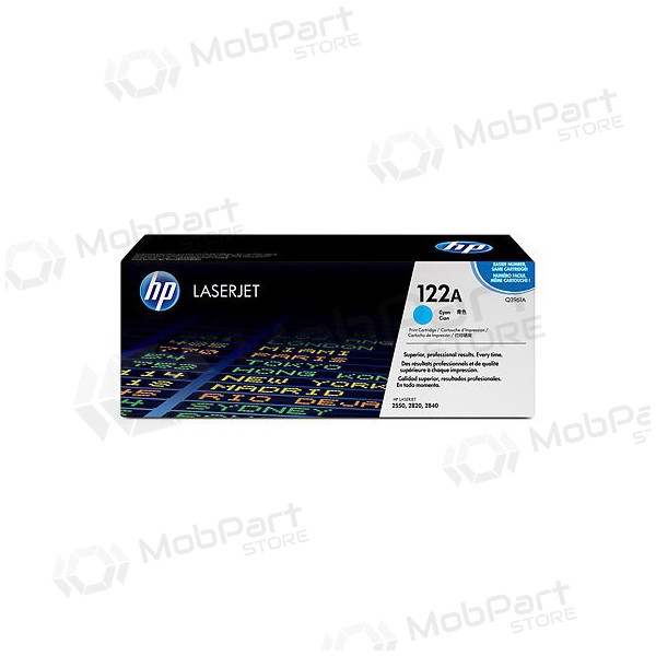 HP No.122A (Q3961A), sky blue cartridge for laser printers, 4000 pages.
