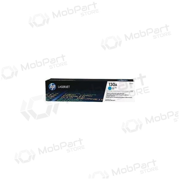 HP No.130A (CF351A) Blue Laser Toner Cartridge for Laser Printers, 1000 Page Yield.