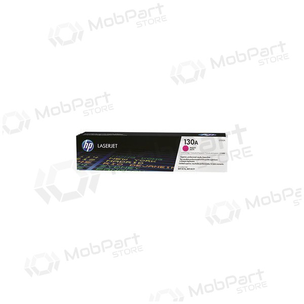HP 130A (CF353A) Magenta Toner Cartridge for Laser Printers, 1,000 Pages