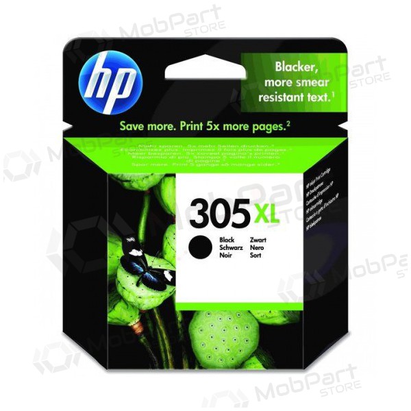HP No.305 XL (3YM62AE), black, for inkjet printers, 240 pages.