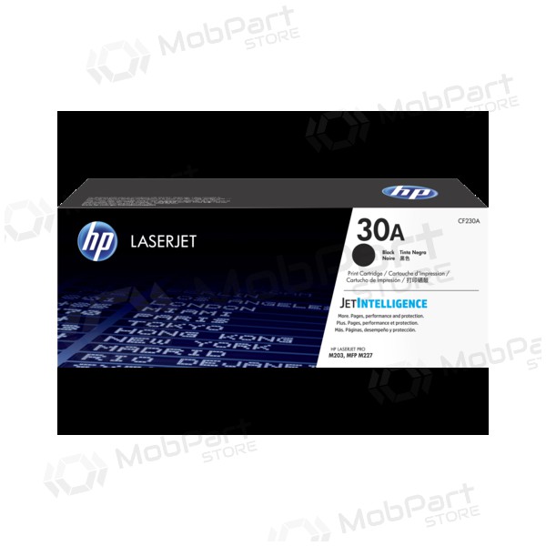 HP No.30A (CF230A), black cartridge for laser printers, 1600 pages