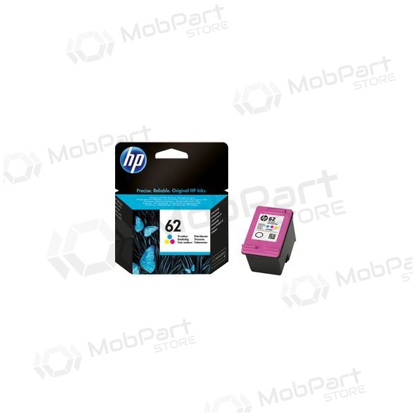 HP No.62 (C2P06AE), trispalvė cartridge for inkjet printers, 165 pages.